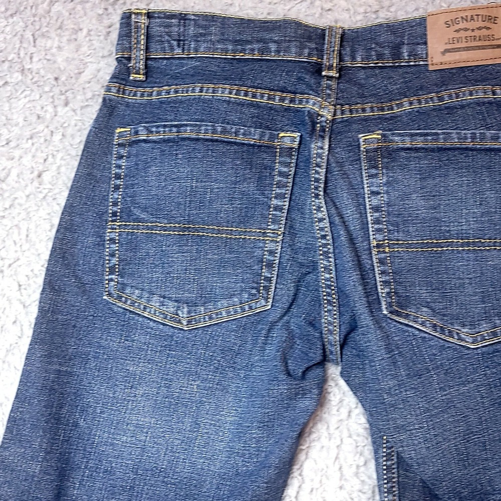 Levis Signature S67 Jeans Womens 16 Regular Athletic (30"x28") denim blue